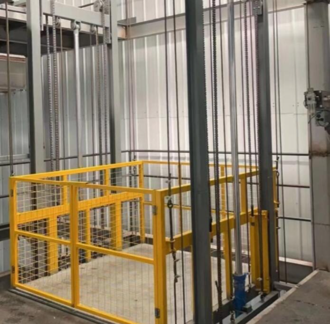 加查导轨式升降机一般加工周期